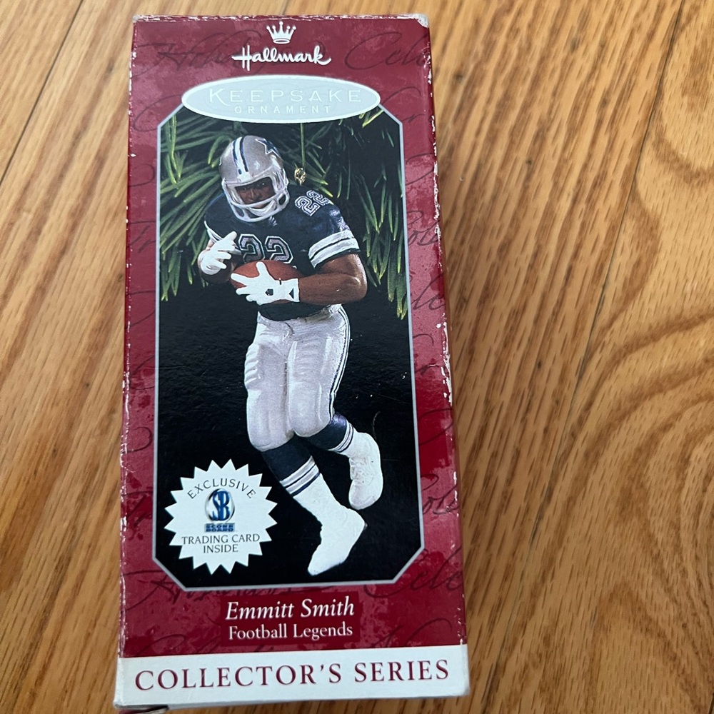 Hallmark Emmitt Smith Football Legends Keepsake Ornament